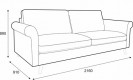 COTTAGE диван в романтическом стиле