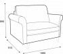 COTTAGE диван в романтическом стиле