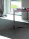 Credo carpet with a rubberised bottom