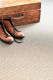 Credo carpet with a rubberised bottom
