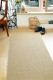 Credo carpet with a rubberised bottom
