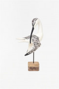 Морская птица на деревянной основе D2253