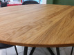 Apaļš galds ozolkoka D 110cm KRUM