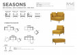 SEASONS модульный диван
