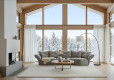 high-quality designer sofa with pocket spring system EULARIA