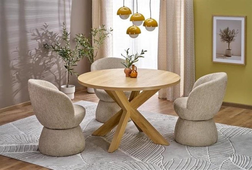 MORUS apaļš galds D120cm