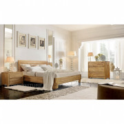 oak bed Lausenne