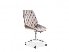 IZONA Velvet Swivel Chair