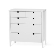 Klinte kumode balta 3+2