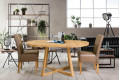 Izvelkams pusdienu galds Merbi D 120cm -160cm  vai D 110cm-150cm