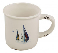 Cup with boat design Nr.3954