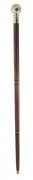 Walking stick with compass & glass tube 9355