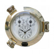 Часы настенные с термометром и гигрометром Nr.1242