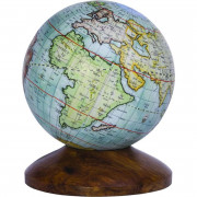 Wooden stand with Globe 