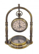 Compass & clock 8542