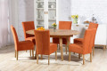 Basel oak table D110cm