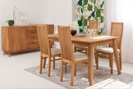 Genf oak wood table
